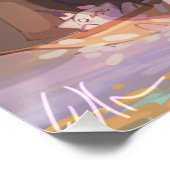 Fantasie, fantasy dragon poster (Ecke)