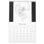 Fantasie-Farbton-Kalender Kalender (Feb 2026)