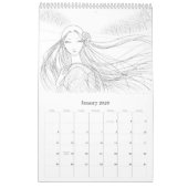 Fantasie-Farbton-Kalender Kalender (Jan 2026)