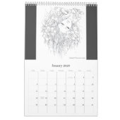 Fantasie-Farbton-Kalender Kalender (Jan 2026)