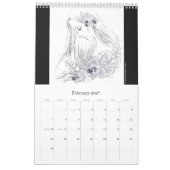 Fantasie-Farbton-Kalender Kalender (Feb 2027)