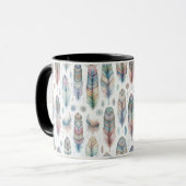 Fantasie-Feder Tasse (Vorderseite Links)