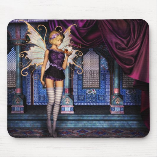 Fantasie-Fee Mousepad (Vorne)