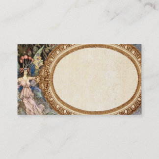 Fantasie-Fee-Visitenkarte Visitenkarte