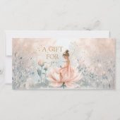 Fantasie-Feengeschäft QR-Code-Geschenkgutschein (Vorderseite)