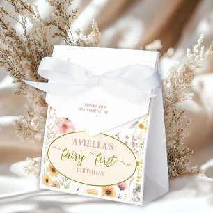 Fantasie-Feenzauber Erste Wildblume Geschenkschachtel