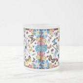 Fantasie-Felder Mattglastasse (Mittel)