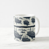 Fantasie-Flotte Kaffeetasse (VorderseiteRechts)