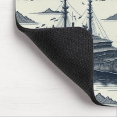 Fantasie-Flotte Mousepad (Ecke)
