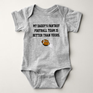 Fantasie-Fußball-Baby-Bodysuit Baby Strampler