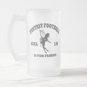 Fantasie-Fußball-Bier-Tasse Mattglas Bierglas
