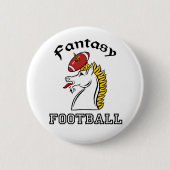 Fantasie-Fußball Button (Vorderseite)