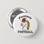 Fantasie-Fußball Button (Vorne & Hinten)