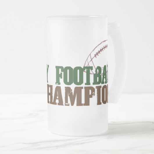 Fantasie-Fußball-Champion 2008 Mattglas Bierglas (VorderseiteRechts)