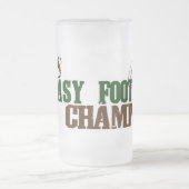 Fantasie-Fußball-Champion 2008 Mattglas Bierglas (Mittel)