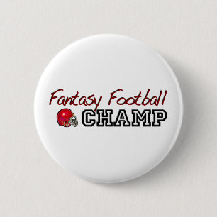 Fantasie-Fußball-Champion Button