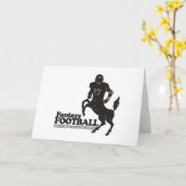 Fantasie-Fußball-Champion Karte (Gelbe Blume)