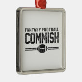 Fantasie-Fußball Commish Ornament Aus Metall (Rechts)
