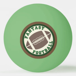 Fantasie-Fußball-Draft-Pick-Lotterie-Bälle Tischtennisball