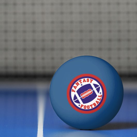 Fantasie-Fußball-Draft-Pick-Lotterie-Bälle Tischtennisball (Netto)