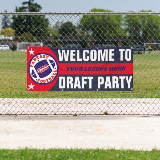 Fantasie-Fußball-Entwurfs-Party Banner (Insitu)