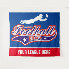 Fantasie-Fußball-EntwurfSwash Wandteppich