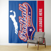Fantasie-Fußball-EntwurfSwash Wandteppich (Beispiel)