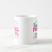 Fantasie-Fußball-Frauen lustig wie ein Kaffeetasse (Mittel)