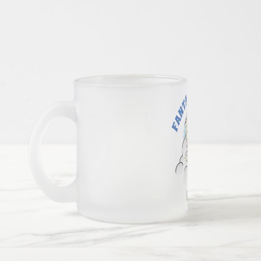 Fantasie-Fußball GOTT Mattglastasse (Links)