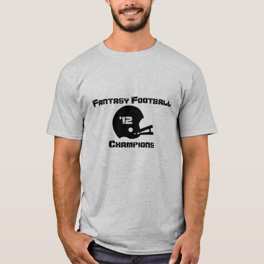 Fantasie-Fußball kaut T - Shirt (Vorderseite)