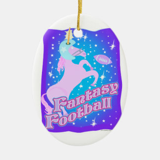 Fantasie-Fußball Keramik Ornament