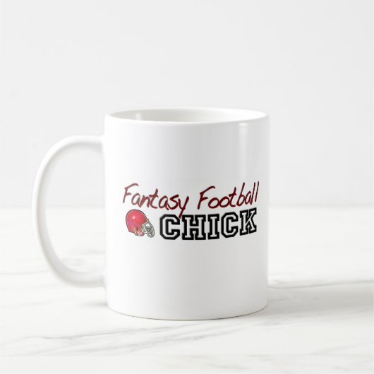Fantasie-Fußball-Küken Kaffeetasse (Links)