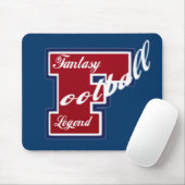 Fantasie-Fußball-Legende Mousepad (Mit Mouse)