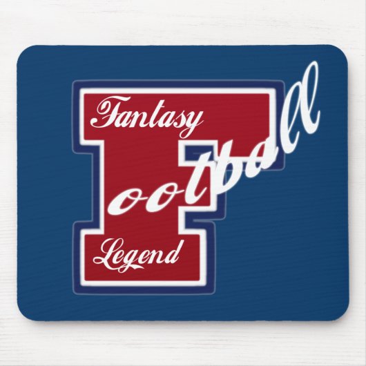 Fantasie-Fußball-Legende Mousepad (Vorne)