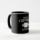 Fantasie-Fußball-Legende Tasse (Vorderseite Links)