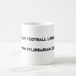 Fantasie-Fußball Librarianwww.fflibrarian.com Kaffeetasse