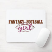 Fantasie-Fußball-Mädchen Mousepad (Mit Mouse)