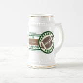 Fantasie-Fußball-Meister-Trophäe Bierglas (VorderseiteRechts)