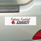 Fantasie-Fußball-Süchtiger Autoaufkleber (Auf Auto)