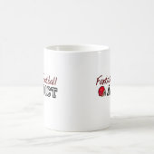 Fantasie-Fußball-Süchtiger Kaffeetasse (Mittel)