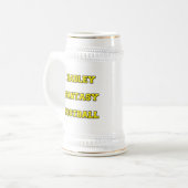 Fantasie-Fußball-Tasse Bierglas (Vorderseite Links)