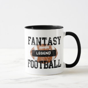 Fantasie-Fußball-Tasse Tasse