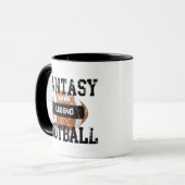 Fantasie-Fußball-Tasse Tasse (Vorderseite Links)
