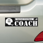 Fantasie-Fußball-Trainer Autoaufkleber (Auf Auto)