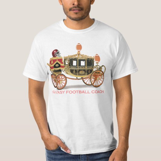 Fantasie-Fußball-Trainer T-Shirt (Vorderseite)