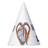 Fantasie-Fußball-Verlierer Partyhütchen (Vorderseite)