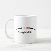 Fantasie-Fußball-Witwe Kaffeetasse (Links)