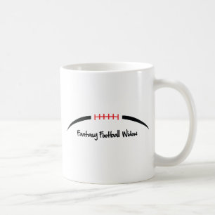 Fantasie-Fußball-Witwe Kaffeetasse