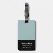 Fantasie-Garten 2005 Gepäckanhänger (Rückseite vertikal)