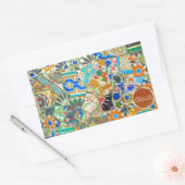 Fantasie. Gaudi. Abbildung 2 Rechteckiger Aufkleber (Umschlag)